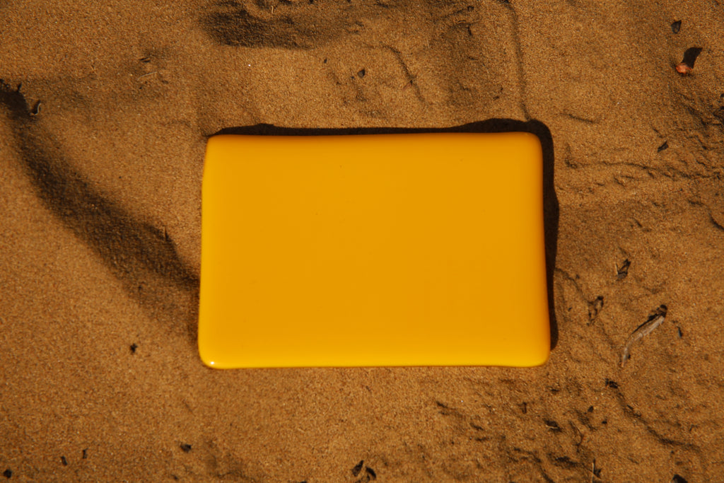 Retro Mustard Photo Panel 4" x 6"